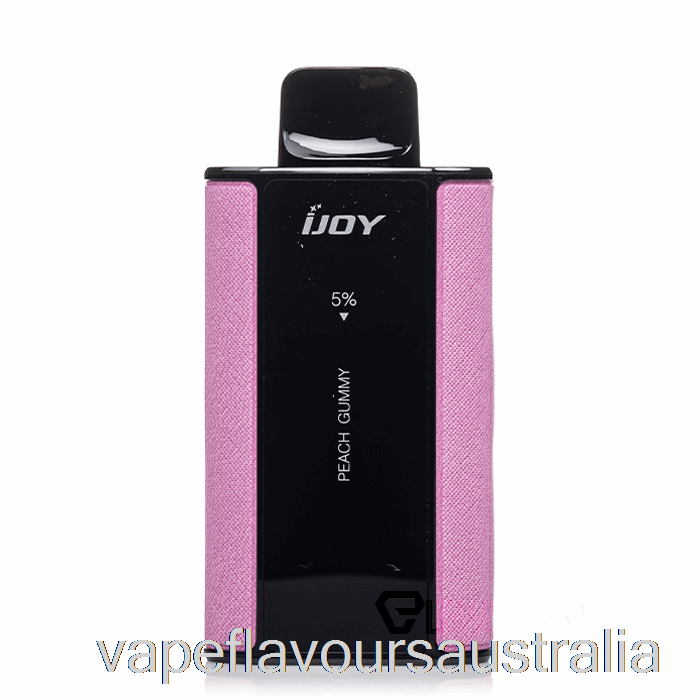 Vape Nicotine Australia iJoy Captain 10000 Disposable Peach Gummy